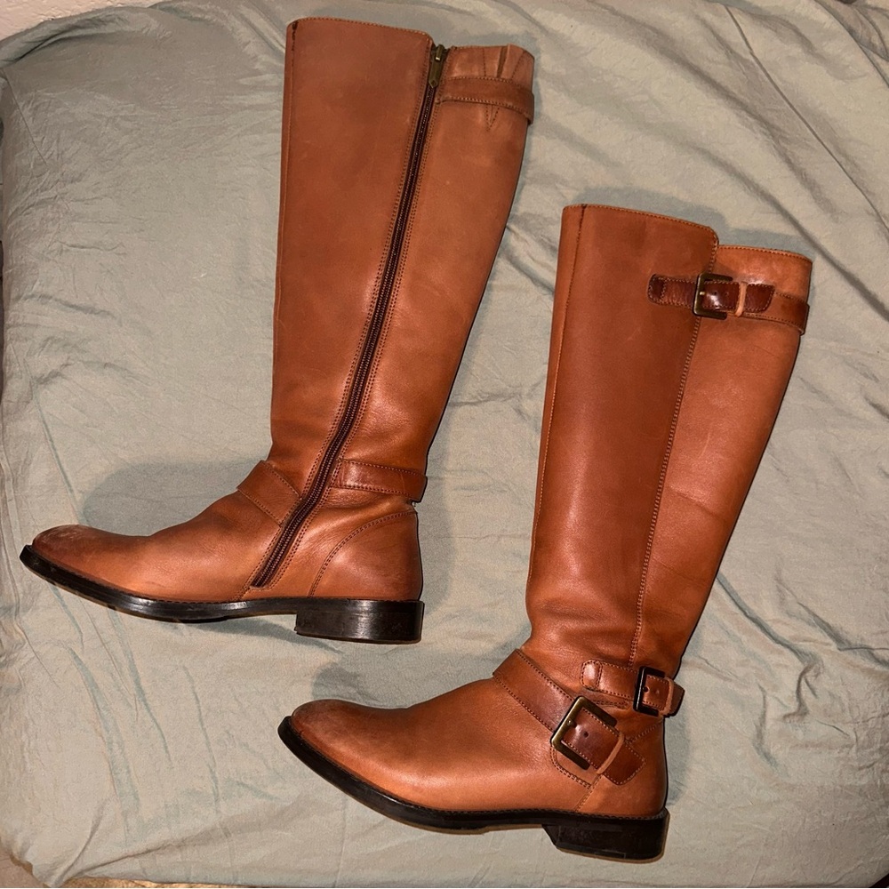 Sam Edelman Brown Leather Boots